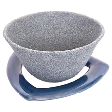 COFIL standard 陶瓷咖啡濾杯, 120ml, 濾杯 + 濾架 藍色, 1個