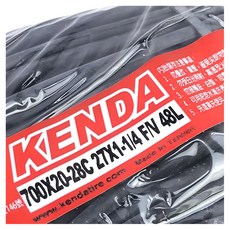 KENDA 建大輪胎 自行車用內胎 700X20/28C 27X1-1/4 FV 48L, 700 x 20/28C F/V 48L, 2個