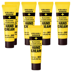 KISSME 奇士美 藥用護手霜, 長時間保濕, 維他命E配方, 30g, 6件