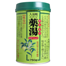 ORIGINAL 第一品牌 藥湯漢方入浴劑 柚子胡椒, 750g, 1罐