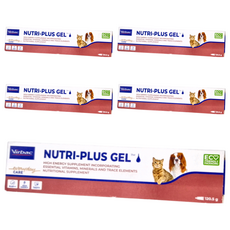 Virbac 維克 Nutri-Plus Gel 克補軟膏 120.5g 貓狗適用, 高能量補給品, 5條