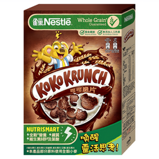 雀巢 KoKo KRUNCH 可可脆片 早餐脆片，全穀物營養，富含鈣質與膳食纖維, 330g, 1盒