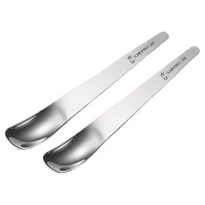 瑞典廚房 304不鏽鋼加厚甜點匙/料理匙 17.2cm, 尊貴銀, 2支
