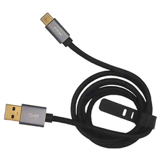 PX 大通 USB 3.1 C-A 超高速充電傳輸線, 45W, 5Gbps, 1m, 黑色, 1條