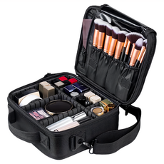 AHOYE 手提式多隔層旅用化妝包 (25*23*9cm) 收納包, p01_05242684, 1個