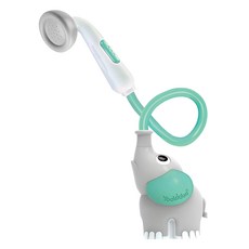 Yookidoo 戲水玩具 小象蓮蓬頭, 鼓勵孩子獨立遊戲和探索，促進感官發展，讓學習變得有趣, 綠色, 1個