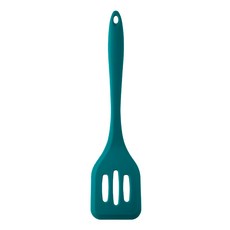 taylor's eye witness 不沾鍋矽膠濾油鍋鏟 29cm 綠松石色 耐熱不傷鍋, 1支