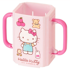 Skater DHP2 鋁箔包輔助杯架, 粉KITTY, 1個