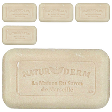 La Maison 馬賽皂之家 PURESENCE 樸香氛 滋養保濕精油面膜皂 山羊奶香氛, 125g, 5顆