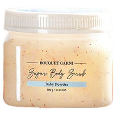 BOUQUET GARNI 身體磨砂膏, 嬰兒粉香, 500g, 4罐
