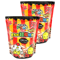 OYATSU 優雅食 星太郎超寬條餅 辛辣口味 特盛夾鏈包, 230g, 2包