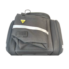 TOPEAK MTS TrunkBag DXP 織帶固定型 貨架袋 綁帶式馬鞍袋, 1個, Black