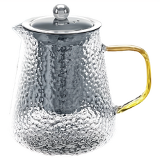 milomix 美樂美事 玻璃茶壺, 錘紋, 900ml, 1個