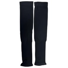 OTOBAI 歐都麥 6倍彈性抗UV防曬登山/單車運動機能袖套 台灣製 XU808 一般穿指款, 黑色, 38 x 3.5 x 9, 1雙, 38 x 9cm