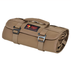 Oregonian Camper 可拆式吊掛捲包 TP-700 POLYESTER材質 可用於存放餐具和炊具 可單獨使用, 狼棕, 4層, 1個