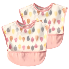 bellemaison 寶寶圍兜, 橙樹葉, 2件, 1組