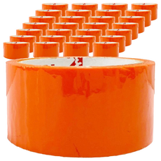 3K牌 彩色封箱膠帶 橘色 48mm*50y*0.043 OPP材質, 30捲