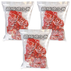 嘉南食品 鐵板燒小卷風味, 140g, 3包