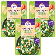 T Asia KITCHEN 印度菠菜起司咖哩, 170g, 3包