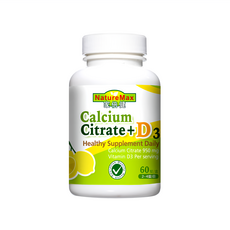 NatureMax 家倍健 Calcium Citrate+ D3, 好吸收 輕鬆補鈣, 60顆, 1罐