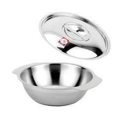 ZEBRA THAILAND 斑馬牌 304不銹鋼湯碗 4B22 2.1L, 不銹鋼色, 1個