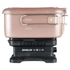 SANLUX 台灣三洋 雙電壓多功能旅行鍋 EC-15DTC 小巧鍋 大煮廚