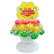 RIHRIHWANG 蘑菇造型棒棒糖, 24g, 30個