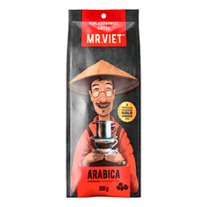 MR.VIET 越南阿拉比卡 500g - 可可黑巧克力風味 口感醇厚, 1包, 咖啡豆(無研磨)