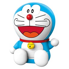 QMAN 哆啦A夢 圓頭款積木 經典造型 可愛卡通積木玩具, 1個