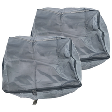 旅行壓縮包 Set 2個 斜紋布材質 壓縮空間40% 防水耐髒, 40 x 30 x 12cm, 灰色