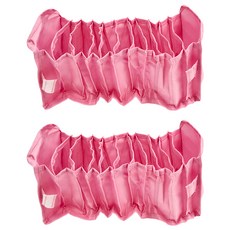 日式簡約設計分隔收納 11格 Set EVA+PP板材質, 37 x 15 x 15cm, 粉色, 2個