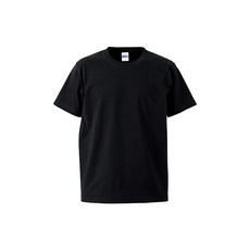 United Athle 厚磅短T 4252, XL, 黑色