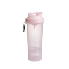 SmartShake 雙層搖搖杯, 櫻花粉, 500ml, 1個