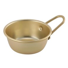 SALUS 佐藤金屬 鋁製多功能調理碗, 金色, 1個