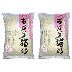 i Show 環保豆腐砂, 低粉塵, 天然食用級豆腐渣製成, 除臭力強, 可沖馬桶, 成貓幼貓皆適用, 蜜桃清香, 6L, 2袋