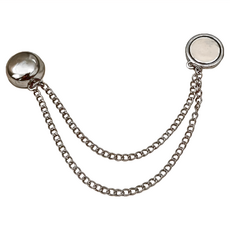 小麥購物 磁吸褲腳固定夾 D139 6g, 10個, 灰色