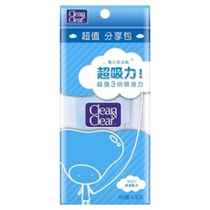 Clean&Clear 可伶可俐 台灣公司貨 魔力吸油紙分享包, 180張, 1包, 1組