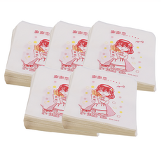 JJG 壯佳果 防油紙袋 小貓咪系列 四兩平袋 13.8 x 17cm 無摺邊 100個 5袋