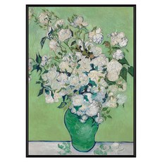 菠蘿選畫所 梵谷 玫瑰II AVAR3411B, 黑色