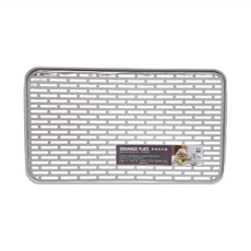 FANCY LIFE 多功能瀝水盤 可用於盛放茶具, 白色, 1個