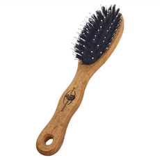Braun Wettberg 珀薇 德國製 好好握隨身型豚鬃氣墊好按摩梳 50g, 1個