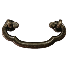 木百貨 含螺絲 Set 31-24 60x28mm 金屬工藝品把手, 1組, 青古銅