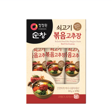 清淨園 Sunchang 淳倉 炒牛肉辣椒醬, 60g, 3入