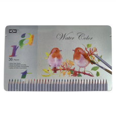 MONA 蒙納 水溶性色鉛筆, 36支, 1盒