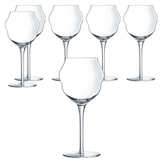 C&S Macaron 馬卡龍系列 玻璃水晶紅酒杯 F-L9267, 400ml, 6個