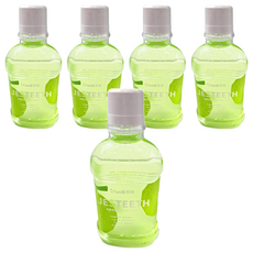 JESTEETH 全璟 齒潔適 兒童含氟漱口水 哈密瓜口味, 500ml, 5瓶
