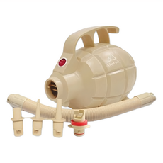 Metsa 米特薩 渦旋幫浦, 2.5 PSI大流量充氣, AC110V 60Hz, 17 x 11 x 13cm, 米色, 1個