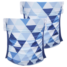 SIKAER 喜可褲 印花系列 機能環保布尿布, 360度全方位防水防漏, 透氣不悶熱, 迅速吸收, 105 三角形, 2件