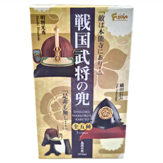F-toys 日本戰國武將頭盔食玩 Set - 1/12 比例, 1盒