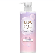 LUX 麗仕 Bath Glow 亮澤保水潤髮乳 毛躁髮專用 490g, 1瓶